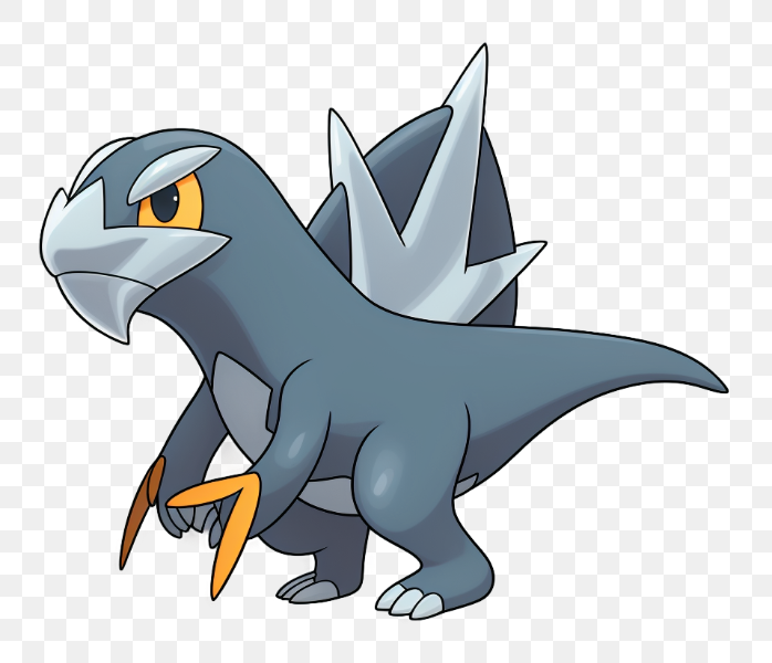Cartoon Dinosaur with Claws