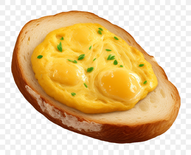 Delicious Egg Toast with Herbs