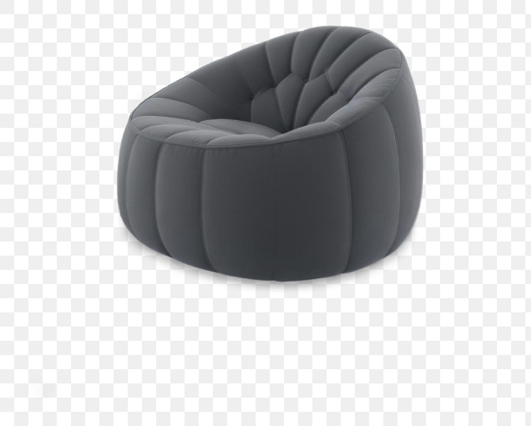 Gray Bean Bag Chair for Comfort