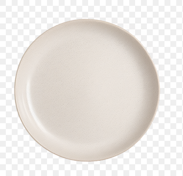 Plain White Plate for Kitchen Use