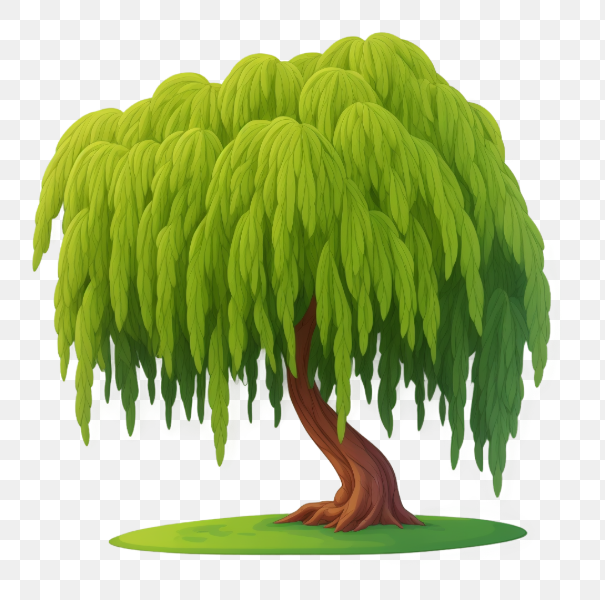 Willow Tree in Nature