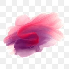 Abstract Pink Brush Strokes Design
