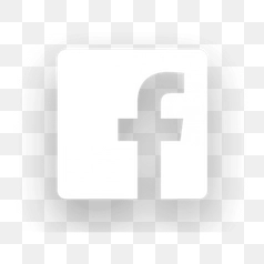 Classic White Facebook Logo