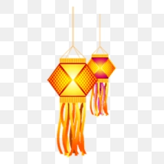 Colorful Diwali Lanterns Design