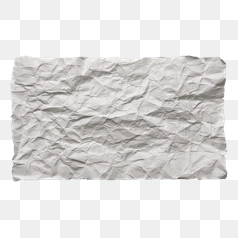 Crumpled White Paper Texture