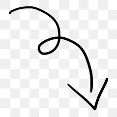 Elegant Curving Arrow Illustration