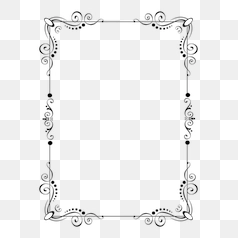 Elegant Decorative Frame with Ornate Design