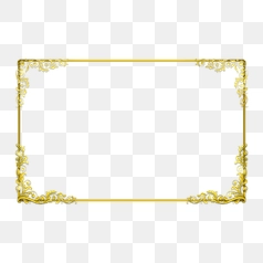 Elegant Gold Certificate Border Design