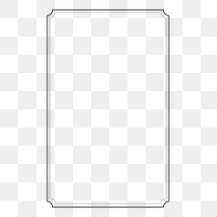 Elegant Line Border Frame