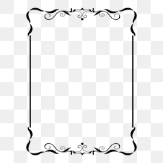 Elegant Vector Congratulations Frame Design – Transparent PNG Image