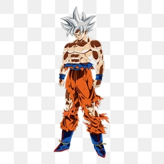 Goku in Mastered Ultra Instinct Form