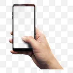 Hand Holding a Smartphone