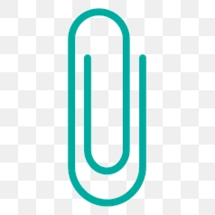 Isolated Vector Paper Clip