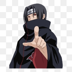 Itachi Uchiha in Action Pose