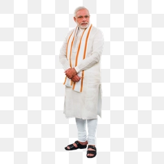 Narendra Modi Portrait Official – Transparent PNG Image