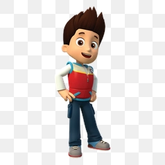Paw Patrol Character Ryder – Transparent PNG Image