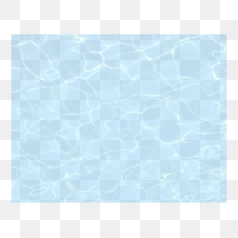 Rippling Water Texture in Blue – Transparent PNG Image