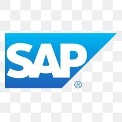 SAP Logo in Bold Blue Design