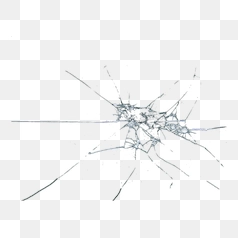 Shattered Glass Fragment