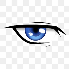 Stylized Anime Eye Illustration