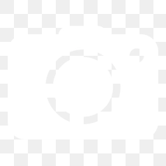 Stylized Camera Icon in White Color