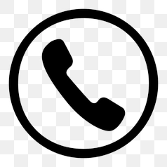 Stylized Phone Contact Icon