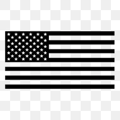 Stylized Vector Representation of American Flag