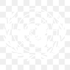 United Nations Emblem Blue