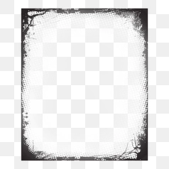 Vintage Grunge Border Texture
