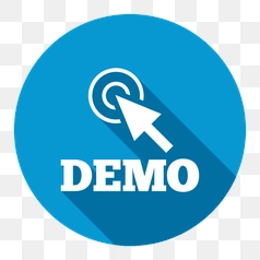 White Arrow Cursor Demo Icon